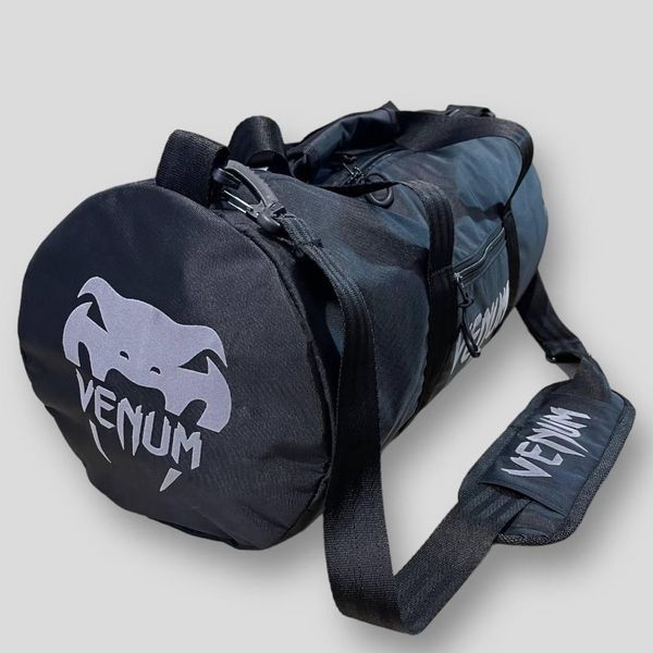 Сумка спортивная Венум тубус VENUM черная размер 58*28*28см 36L 2454177906 фото