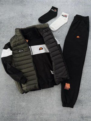 Спортивный костюм мужской элис Ellesse жилетка комплект весенний осенний 2630153226 фото