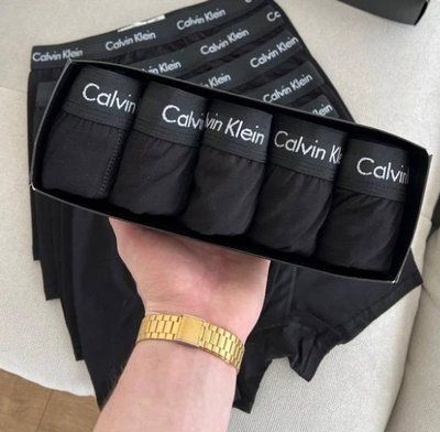 Чоловічі труси Кельвін Кляйн (Calvin Klein) Набір з 5 штук, Набір Чоловічої нижньої білизни - бавовняні 2348445884 фото
