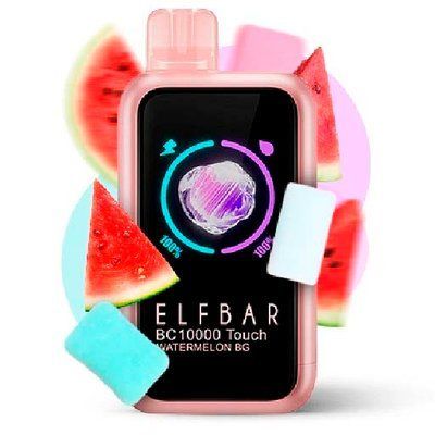 EIfВаг ВС 10 000 Touch Watermelon Bubble Gum (Арбузная жвачка) bc10k35 фото