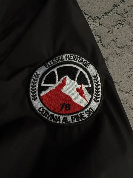 Вітровка чоловіча Анорак Ellesse чорна куртка з капюшоном осінь весна повсякденна еліс L 2661870693 фото