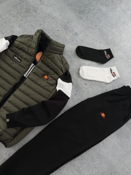 Спортивный костюм мужской элис Ellesse жилетка комплект весенний осенний 2630153226 фото