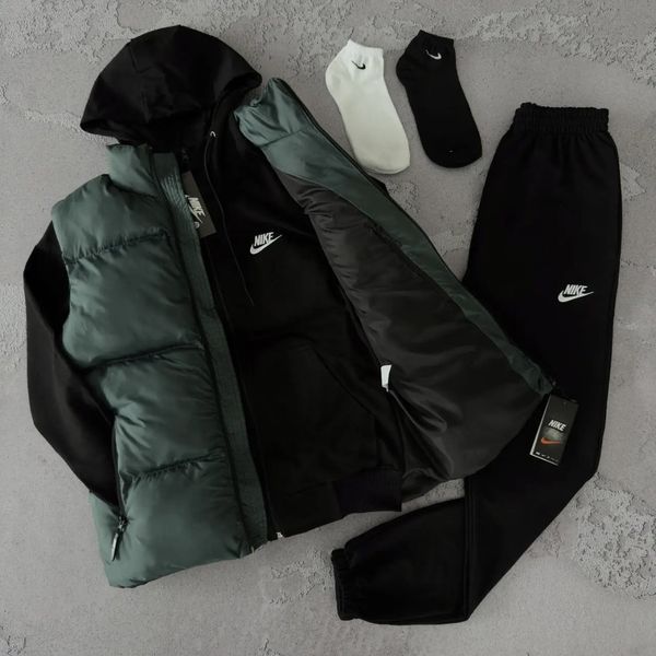 Спортивний костюм чоловічий Найк Nike жилет спортивний комплект демісезонний весняний осінній 2627436792 фото