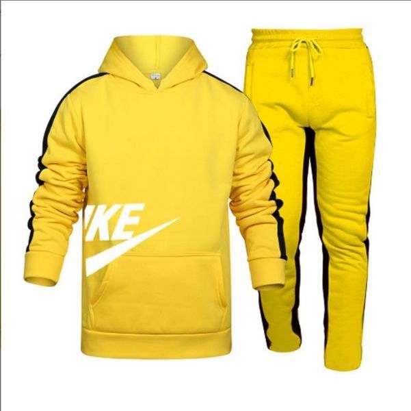 Спортивний костюм чоловічої Найк жовтий молодіжний Демісезонний 1654274371 фото