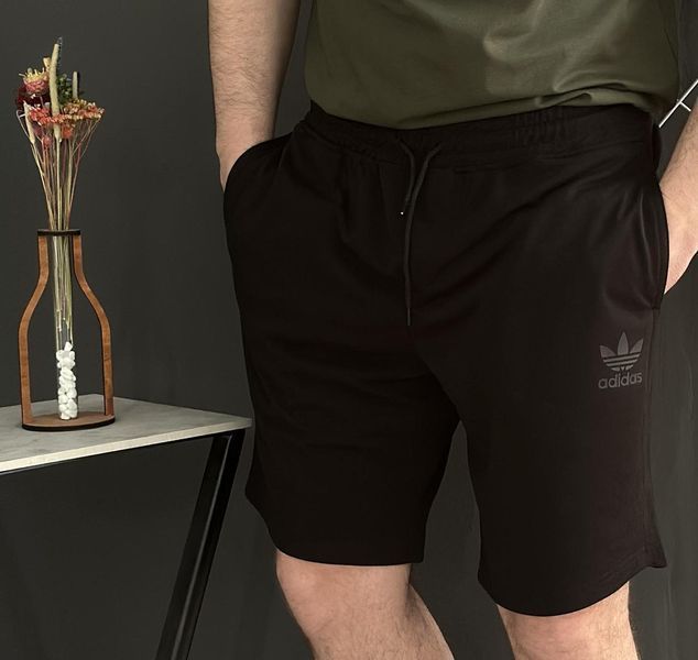 Спортивний Костюм Чоловічий Літній чорні шорти хакі футболка Adidas спортивний комплект 2606906063 фото