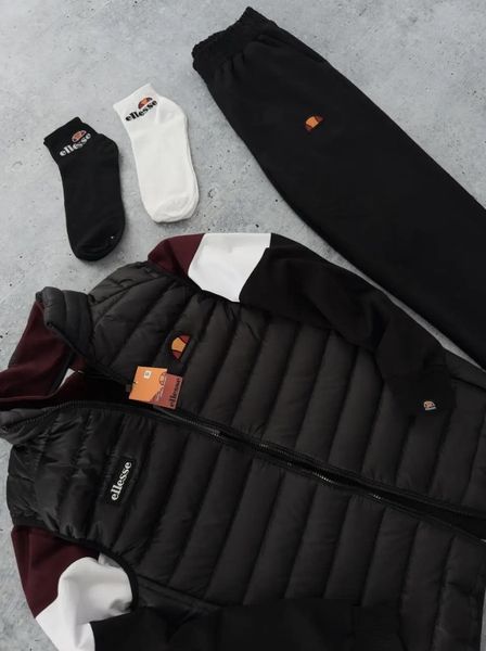 Спортивный костюм мужской элис Ellesse жилетка комплект весенний осенний XL 2630428755 фото