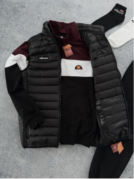 Спортивный костюм мужской элис Ellesse жилетка комплект весенний осенний XL 2630428755 фото