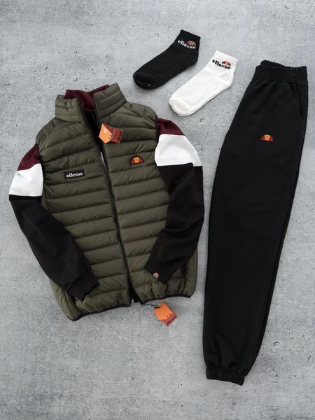 Спортивный костюм мужской элис Ellesse жилетка комплект весенний осенний 2630153227 фото