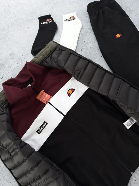 Спортивный костюм мужской элис Ellesse жилетка комплект весенний осенний 2630153227 фото