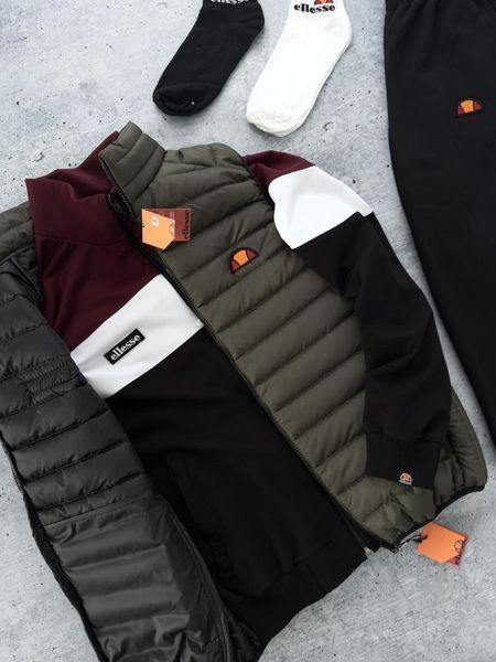Спортивный костюм мужской элис Ellesse жилетка комплект весенний осенний 2630153227 фото