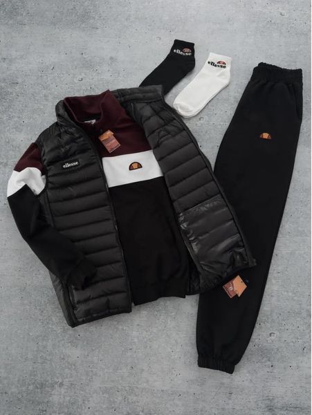 Спортивный костюм мужской элис Ellesse жилетка комплект весенний осенний XL 2630428755 фото