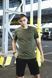 Спортивний комплект чоловічий Nike футболка хакі+ шорти чорні + барсетка костюм літній найк повсякденний M 2657452179 фото 7
