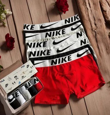 Мужские трусы Найк (Nike) Набор из 5 штук , Набор Мужского нижнего белья - хлопковые L 2348508577 фото