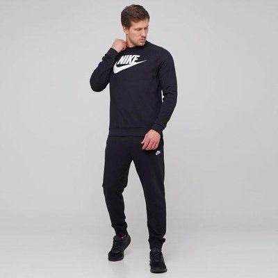 Мужской Спортивный костюм найк молодежный демисезонный легкий черный NIKE M 1618878320 фото
