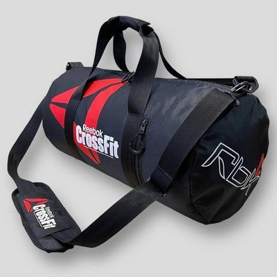 Сумка спортивная тубус Reebok CrossFit черная размер 52*25*25см 2454213213 фото