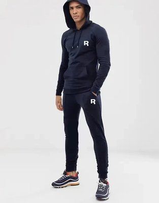 Спортивный костюм Мужской Рибок Осенний теплый Reebok Худи и штаны L 2355287263 фото