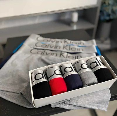 Чоловічі труси Кельвін Кляйн (Calvin Klein) Набір з 5 штук, Набір Чоловічої нижньої білизни - бавовняні XL 2348539788 фото