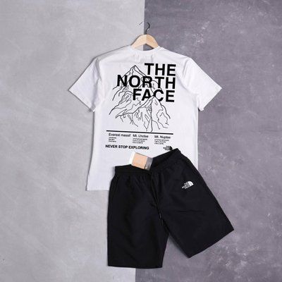 Шорты футболка комплект мужской The North Face летний повседневний 2607843228 фото