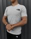 Комплект спортивний чоловічий The North Face футболка сіра+шорти чорні літній костюм норс фейс повсякденний XL 2657531989 фото 4