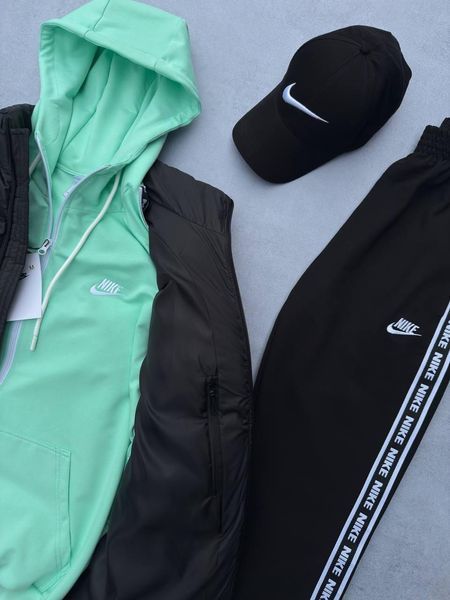 Костюм мужской Найк Nike жилетка кофта штаны кепка весенний осенний 2627231432 фото