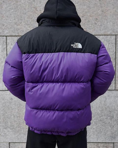 Куртка чоловіча зимова The North Face до - 25*С тепла Фіолетова | Пуховик чоловічий зимовий TNF Преміум якості 2024143338 фото