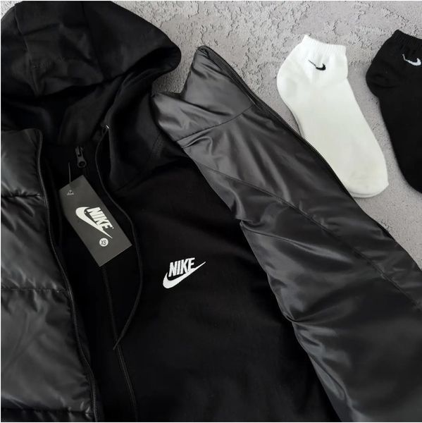Спортивний костюм чоловічий Найк Nike жилет спортивний комплект демісезонний весняний осінній 2627470974 фото