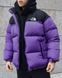 Куртка чоловіча зимова The North Face до - 25*С тепла Фіолетова | Пуховик чоловічий зимовий TNF Преміум якості 2024143338 фото 5