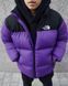 Куртка чоловіча зимова The North Face до - 25*С тепла Фіолетова | Пуховик чоловічий зимовий TNF Преміум якості 2024143338 фото 3