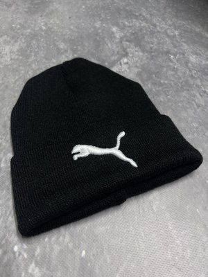 Шапка с добавлением шерсти Puma черная 2375348392 фото