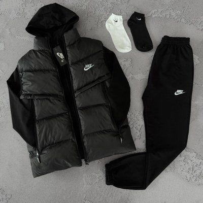 Спортивный костюм мужской Найк Nike жилетка спортивный комплект демисезонный весенний осенний XXL 2627470975 фото