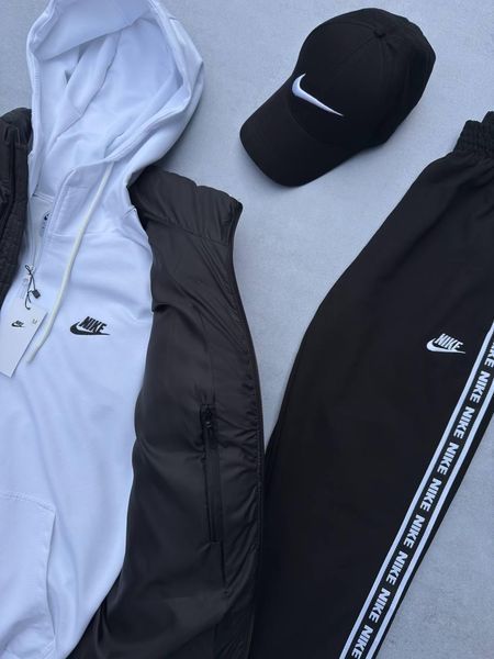 Костюм мужской Найк Nike жилетка кофта штаны кепка весенний осенний 2627231435 фото