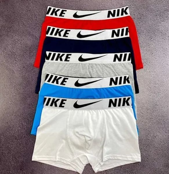 Мужские трусы Найк (Nike) Набор из 5 штук , Набор Мужского нижнего белья - хлопковые L 2348510383 фото
