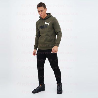Крутой Мужской Спортивный костюм легкий весенний для прогулок хаки PUMA S 1619288400 фото