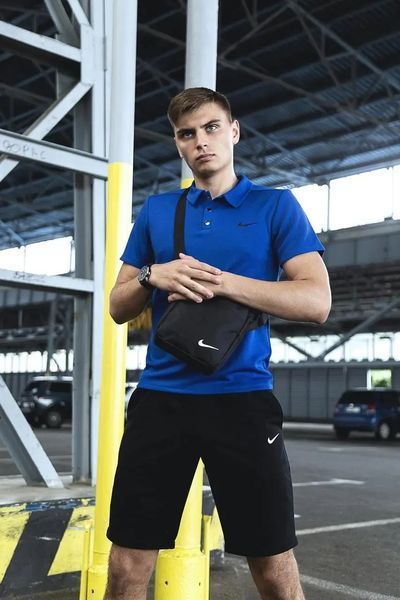 Спортивный комплект мужской Nike поло электрик+шорты черные+барсетка костюм летний трикотажный найк XL 2657719231 фото