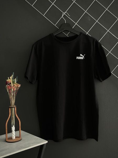 Спортивний Костюм Чоловічий Літній Puma чорний шорти футболка спортивний комплект 2606906071 фото