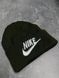 Шапка с добавлением шерсти Nike хаки 2375348393 фото 1