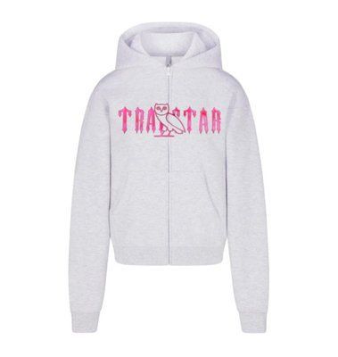 Худі чоловіча з блискавкою Trapstar світла літня осіння веснянна спортивна кофта з капюшоном двонитка M 2611221891 фото