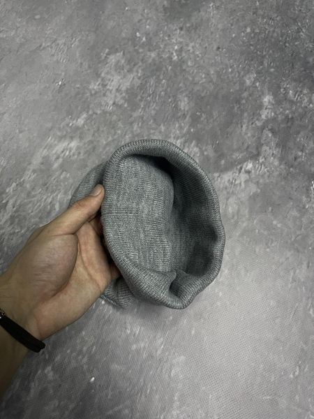 Шапка с добавлением шерсти Nike серый меланж 2375348395 фото