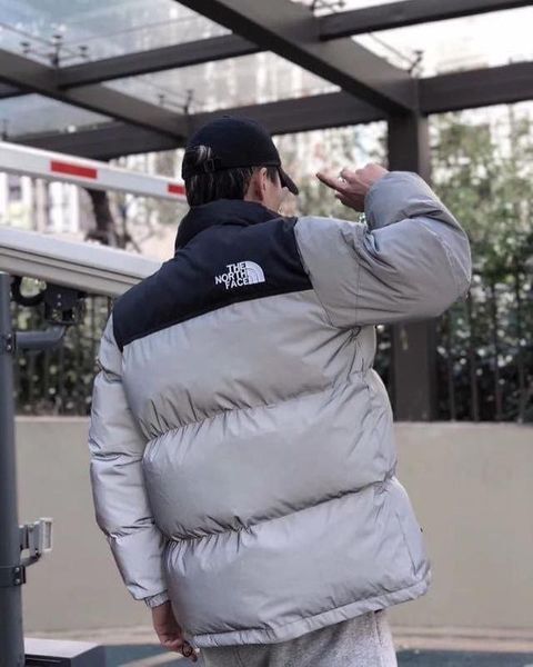 Куртка чоловіча зимова The North Face до - 25*С тепла Сіра Пуховик чоловічий зимовий TNF Преміум якості 2024144072 фото