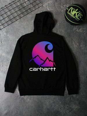 Толстовка мужская CARHARTT осенняя весенняя летняя кофта худи черная 2610869021 фото