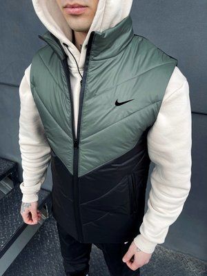 Жилетка безрукавка мужская Nike весенняя осенняя жилетка спортивная Найк демисезонная XXL 2393354820 фото