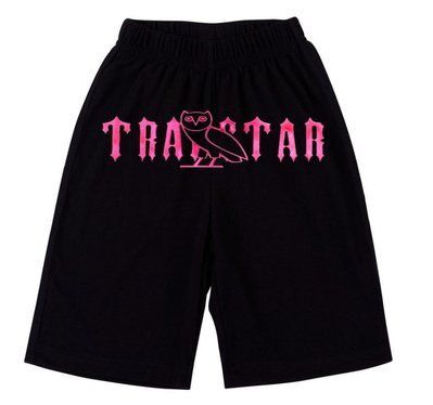 Шорти чоловічі Trapstar чорні трикотажні спортивні повсякденні XXL 2605276738 фото