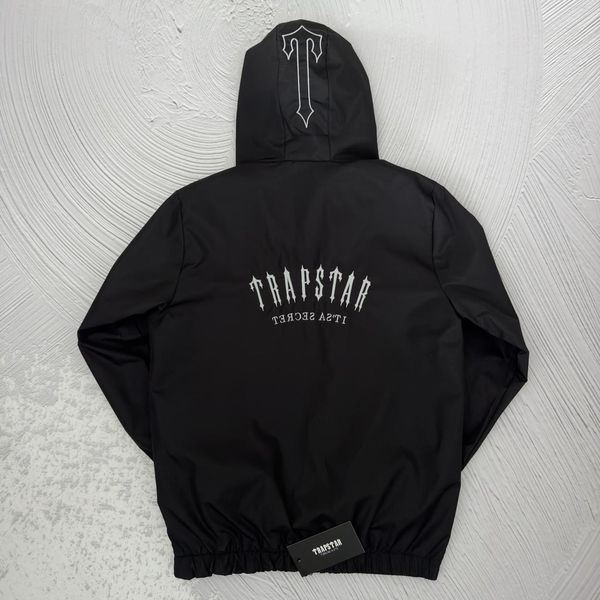 Вітрівка куртка чоловіча TRAPSTAR чорна весняна осіння легка водовідштовхуюча 2468131788 фото