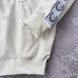 Кофта мужская Fred Perry молочная осенняя весенняя летняя зип-худи двунитка воротник-стойкая повседневная L 2611866801 фото 3