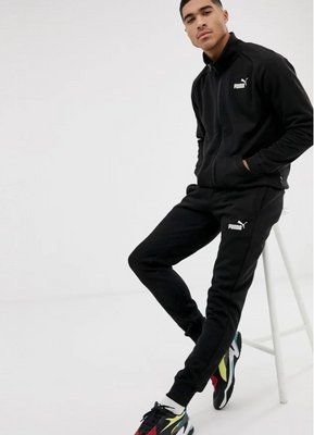 Спортивний костюм Чоловічий Пума теплий Осінній Puma Худі та штани S 2354905033 фото