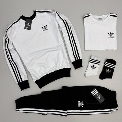 Комплект спортивный костюм Адидас Adidas мужской футболка весенний осенний XL 2626294561 фото