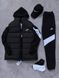 Костюм мужской Найк Nike Big Swoosh жилетка кофта штаны кепка весенний осенний 2627231441 фото 1