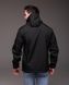 Ветровка мужская The North Face Softshell черная куртка на флисе на молнии с капюшоном осень весна норс фейс 2661811441 фото 9