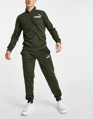 Молодежный Мужской Спортивный костюм пума качественный стильный хаки PUMA XXL 1619124559 фото