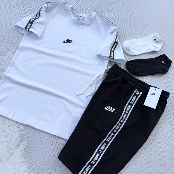 Шорти футболка Nike комплект чоловічий літній повсякденний 2607387095 фото